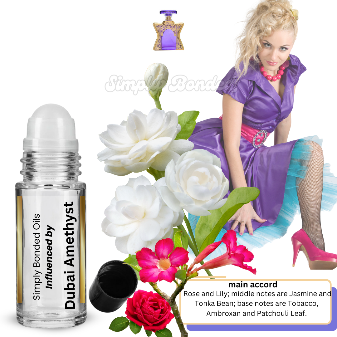 Las Colinas Mirage Amethyst influenced by Bond No 9 Dubai Amethyst bond9