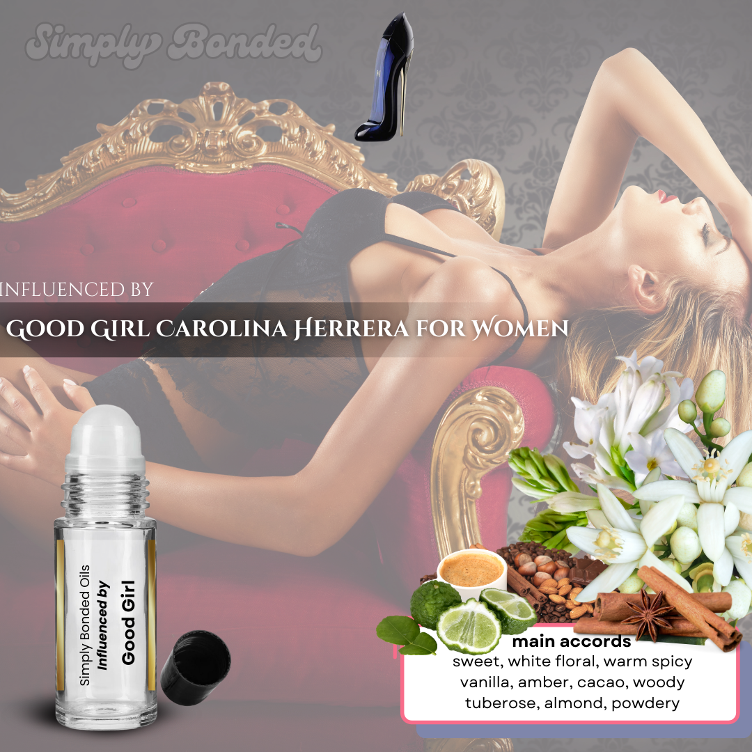 THAT GIRL influnced by Carolina Herrera Good Girl for women