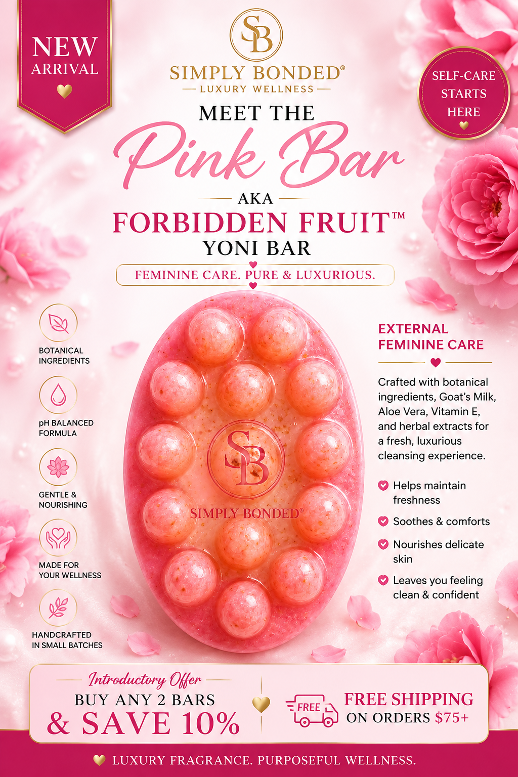 The Pink Yoni Bar 🌸 Forbidden Fruit