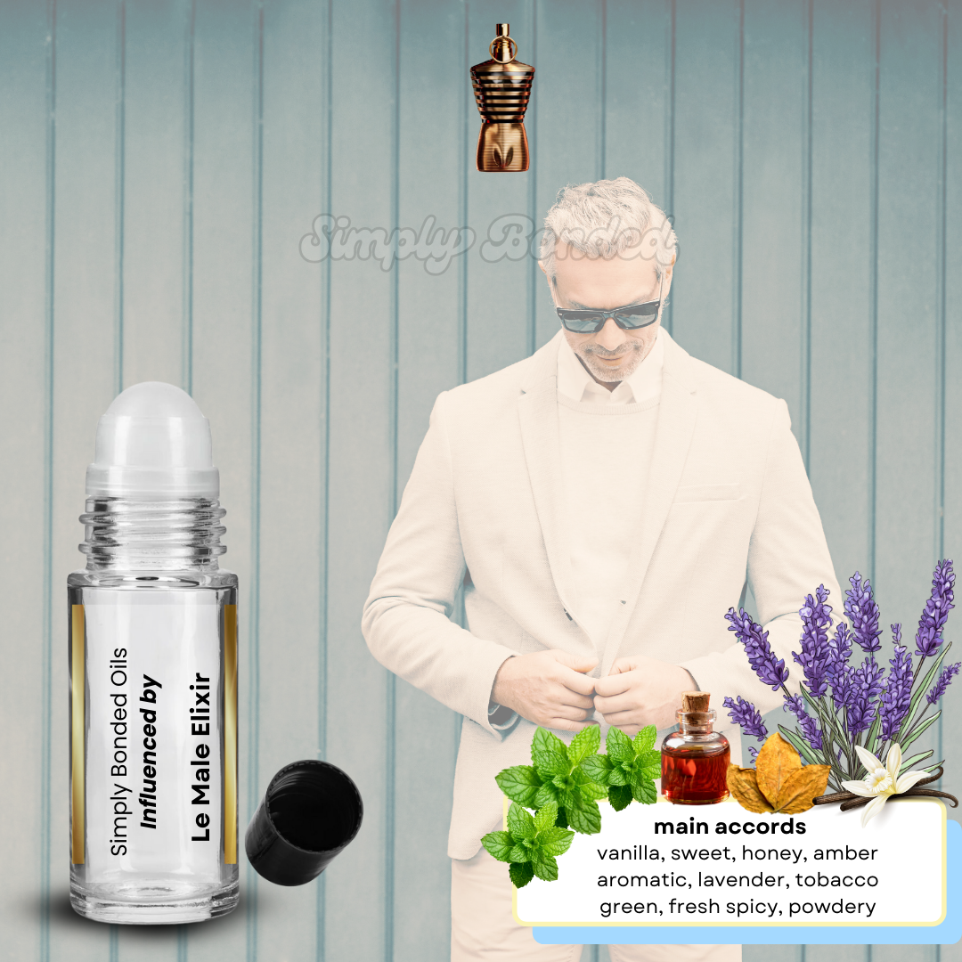 LA ELIXIER influenced by  JPG Jean Paul Gaultier Le Male Elixir