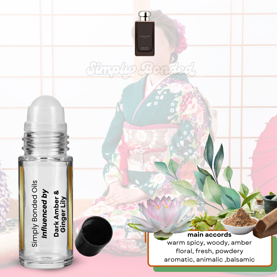 Jo Malone Dark Amber & Ginger Lily for women Influenced