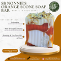 Nonnies Orange Scone Soap Bar