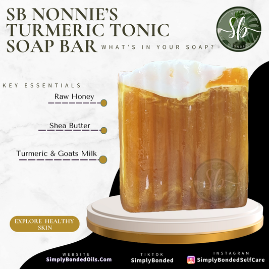 Nonnies Turmeric Tonic Bar Soap Sponsored by Simply Bonded