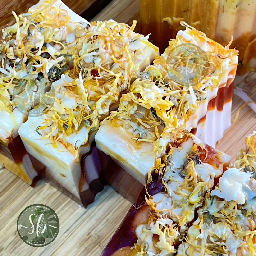 Nonnies Orange Scone Soap Bar