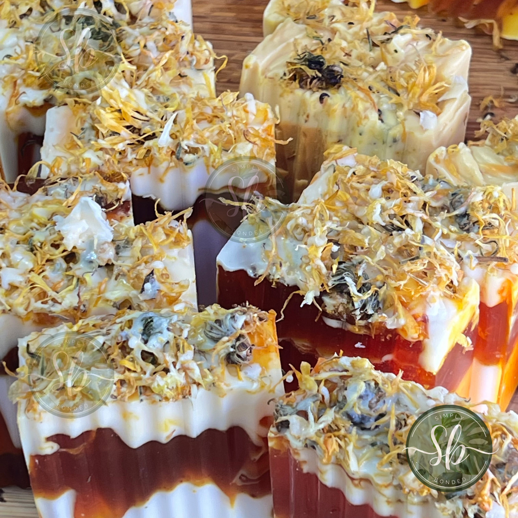 Nonnies Orange Scone Soap Bar